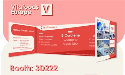 Liituge HSF Biotechiga Vitafoods Europe 2025!